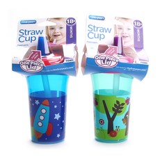 the FIRST years 印花吸管杯 18個月以上適用, 1入, 隨機出貨
