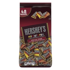 HERSHEY'S 好時 Miniatures特製綜合黑巧克力, 1袋, 1.36kg