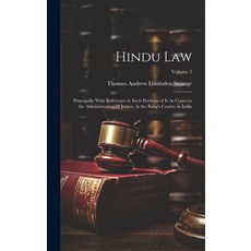 (英文圖書) Hindu Law: Principally With Reference to Such Portions of It As Concern the Administration of... 精裝版, Legare Street Press, 英文