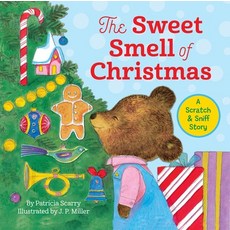 (英文圖書)The Sweet Smell of Christmas: A Christmas Scratch and Sniff Book for Kids 精裝版, Golden Books, 英文