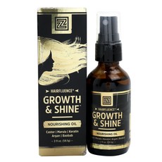 ZHOU NUTRITION Hair Fluence Growth & Shine 滋養油, 1個, 59.1克