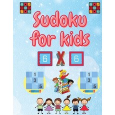 (英文圖書) Sudoku for kids: Easy Sudoku Puzzles For Kids And Beginners 6x6 with Solutions 平裝版, Manlio Venezia, 英文