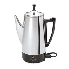 PRESTO 不鏽鋼電熱咖啡壺 12杯款, 單品
