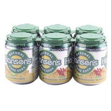 HansEn's natural 凱恩蘇打啤酒啤酒, 6件, 237毫升