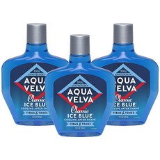 AQUA VELVA 爽鬍水 冰涼清爽, 3個, 207毫升
