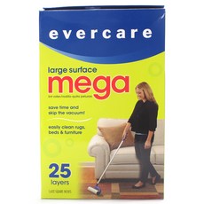 Evercare Mega Lint 膠帶清潔劑 L, 25件