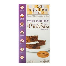 1-2-3 GLUTEN FREE Sweet Goodness Pan Bar 烘焙混合料, 1個, 581克