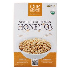 One Degree Organic Foods 蜂蜜甜甜圈麥片, 1盒, 227g