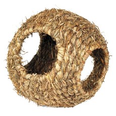 PREVUE PET 小動物用編織草球玩具 L號, 1個, 混色