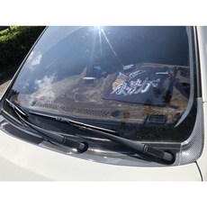 TOYOTA 豐田 WISH 10-16 水轉卡夢雨刷通風網 水轉印交換件, 詳見包裝