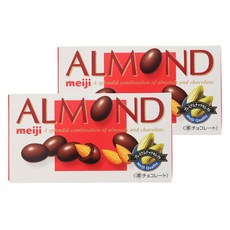 meiji 明治 杏仁可可球, 101g, 2個