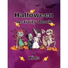 (英文圖書)Halloween Activity Book for Kids 平裝版, Independently Published, 英文