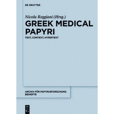 (英文圖書) Greek Medical Papyri: Text Context Hypertext 精裝版, de Gruyter, 英文