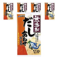 Shimaya 鰹魚昆布風味高湯顆粒包 7包入, 5個, 42g