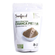 Sunfood Wild Crafted Chanka Piedra 花草茶 無麩質素食主義者, 100克, 1個