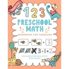 (英文圖書) Preschool Math Workbook For Toddlers 平裝版, Independently Published, 英文