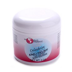 World Organic Celadrine 鴯鶓舒緩霜, 1個, 57克