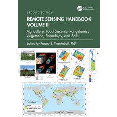 (英文圖書) Remote Sensing Handbook Volume III: Agriculture Food Security Rangelands Ve... 精裝版, CRC Press, 英文