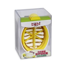 元氣寶寶 花形切蛋器, 1入, 黃色