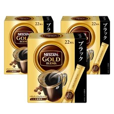 NESCAFE 雀巢咖啡 金牌配方條裝 黑色 26入 2盒 1個, 44g, 3個, 22入