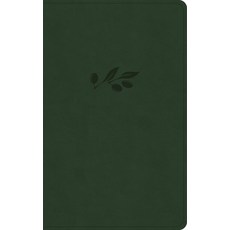 (英文圖書) CSB Single-Column Personal Size Reference Bible Olive Leathertouch Imitation Leather, Holman Bibles, 英文, 人造皮革
