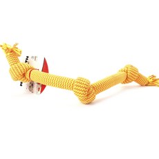 MAMMOTH 額外 3 結拖輪 Z 芯狗繩玩具 XL, 1個, 混色