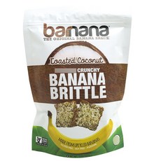 barnana 香蕉脆片 烤椰子口味, 1包, 100g