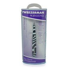 TWEEZERMAN 斜頭鑷子, 1個, 斑馬