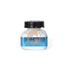 Kaimei 開明墨汁 金/銀/銅/煌紅/青煌/紫煌/燻 60ml【汶采】書法繪畫專用, 青煌墨汁, 1個, 60ml