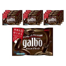 meiji 明治Galbo黑脆巧酥可可球, 10個, 44g