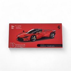 Bburago 1:43 法拉利 Ferrari Daytona SP3 模型車, 紅色