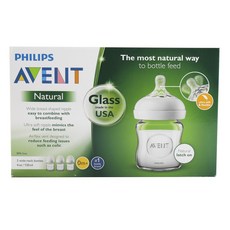 PHILIPS AVENT 新安怡 寬口徑奶嘴奶瓶 120ml 3入, 白色, 第1階段(0個月以上)