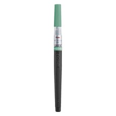 Pentel 飛龍文具 XGFL彩色毛筆, 1個, 翡翠綠
