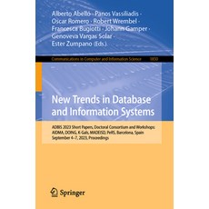(英文圖書) New Trends in Database and Information Systems: Adbis 2023 Short Papers Doctoral Consortium ... 平裝版, Springer, 英文