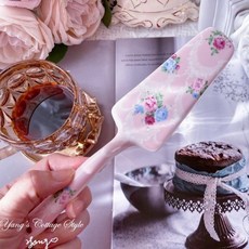 法式蝴蝶結玫瑰蕾絲蛋糕鏟 披薩鏟 現貨速發 優雅甜點烘焙工具