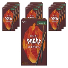 glico 格力高 Pocky 百奇 可可 60% 2入, 10個, 54.6g