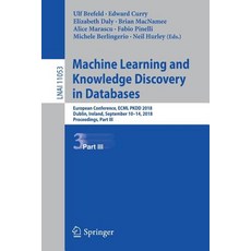 (英文圖書) Machine Learning and Knowledge Discovery in Databases: European Conference Ecml Pkdd 2018 D... 平裝版, Springer, 英文