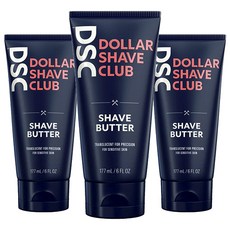 DollarShaveClub 剃須膏, 3個, 177ml