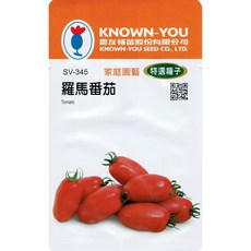 種子王國 羅馬番茄 Tomato (sv-345) 農友種苗特選種子, 1個