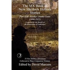 (英文圖書) The MX Book of New Sherlock Holmes Stories Part XLII: Further Untold Cases - 1895-1903 平裝版, MX Publishing, 英文