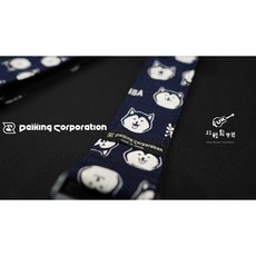 Daiking Corporation 日本製柴犬圖案吉他背帶 - SHIBA FACE NAVY 放輕鬆樂器
