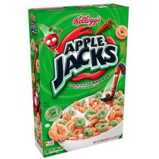 Kellogg's 家樂氏 Apple Jacks甜甜圈穀物脆片, 1盒, 345g