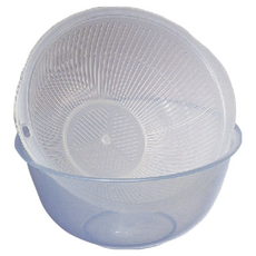 簡單樂活 25公分雙層洗米瀝水盆 洗菜籃 水果清洗盆, 依圖示, 1個