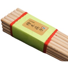 【阿里山小姑娘】天然檜木筷子12雙組-原木清香抗菌不易變形, 木頭色, 1個, single product