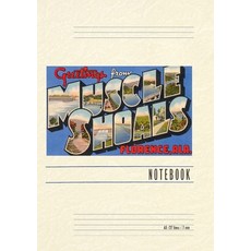(英文圖書) Vintage Lined Notebook Greetings from Muscle Shoals 平裝版, Found Image Press, 英文
