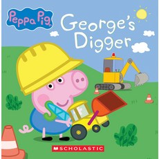 (英文圖書)George's Digger (Peppa Pig 8x8 Storybook #40) 平裝版, Scholastic Inc., 英文