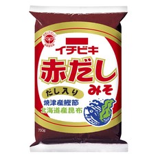 ICHIBIKI 一引 鰹魚昆布紅味噌醬, 1個, 750g