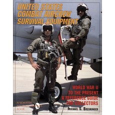(英文圖書) United States Combat Aircrew Survival Equipment World War II to the Present: A Reference Guid... 平裝版, Schiffer Publishing, 英文