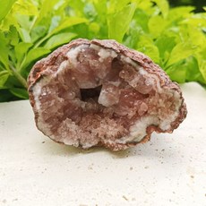 靖靖水晶礦石 阿根廷粉晶洞 粉水晶 - 提升人緣、舒緩情緒、淨化空間