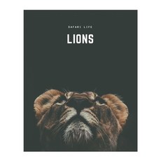 (英文圖書) Lions: A Decorative Book │ Perfect for Stacking on Coffee Tables & Booksh... 平裝版, Independently Published, 英文